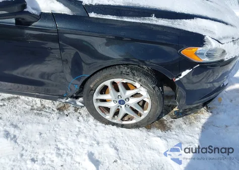 2014 Ford Fusion Se from USA, damaged, VIN 3FA6P0H76ER188799